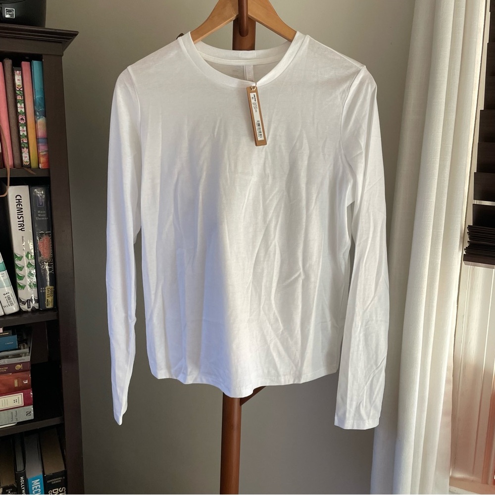 SKIMS Relaxed Tee Long Sleeve NWT